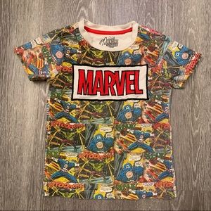 Marvel‎ Avengers Assemble Characters T-Shirt Little Boy’s Size 3-4 Years